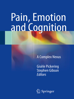 cover image of Pain, Emotion and Cognition